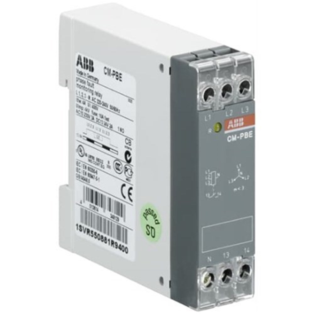 CMPFE ABB CMPFE 3PHASE MONITORING RELAY 1C/O SPDT 208440VAC