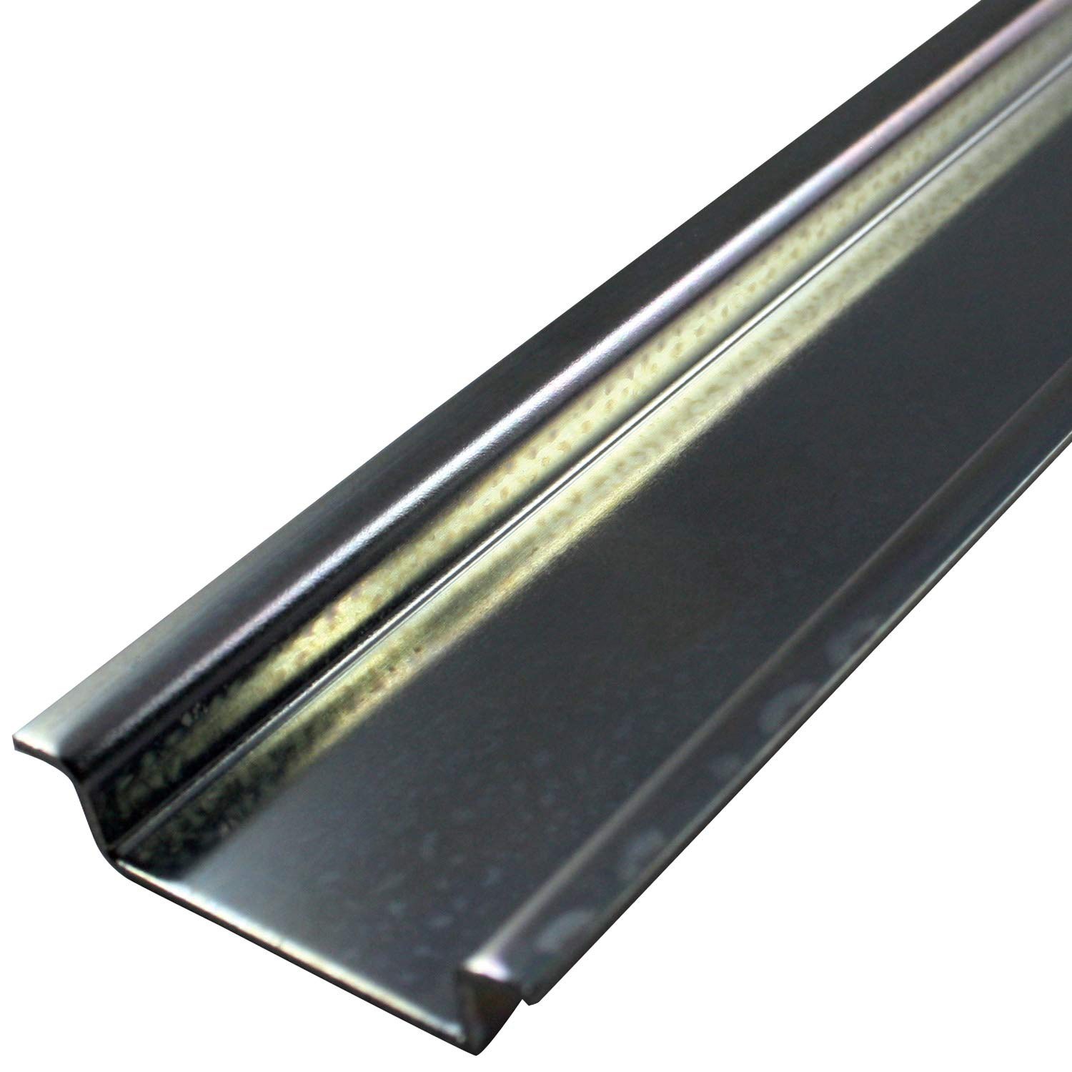 【STEEL DUCT RAIL】-GENERAL- IPD TS35C/HD DIN Rail and G Rail Unslotted Heavy Duty Cable Duct