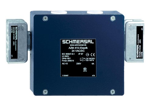 SCHMERSAL AZM415-33ZPDK 24VAC/DC SOLENOID INTERLOCK 101135487