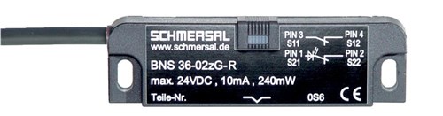 SCHMERSAL BNS 36-02/01ZG-R 5,0MMAGNETIC SAFETY SENSOR 101196145
