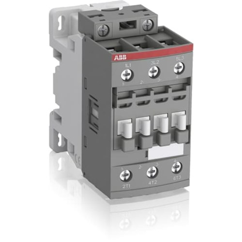 ABB AF38300011 AF CONTACTOR 3P, 50A (AC-1),  38A 18.5KW 415V (AC-3), CONTROL 24-60VAC/20-60VDC