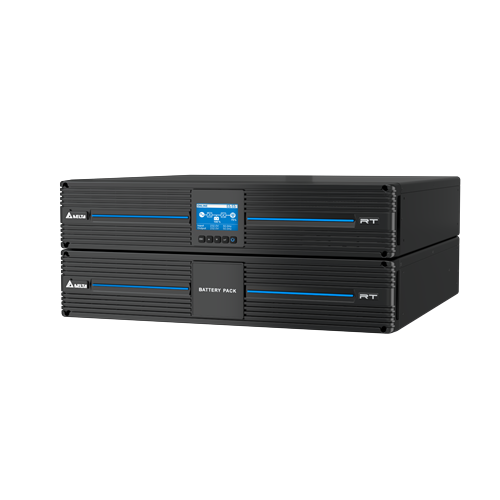 DELTA EXTERNAL BATTERY PACK RT PRO1kVA/1kW 2RU INCL. 2 STRINGSOF 2X12V/9AH & RAIL KIT DELTA BBU022B2009035