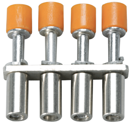 CONNECTWELL SHORTING LINK- 2 WAY INSULATED FOR CTS6U, CDTTU, CDTTUSH, CSDL6U & CSFL6U TERMINALS CA743/2