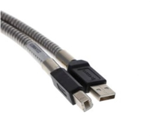 RED LION USB TETHERING CABLE, 2 M METAL JACKETED CBLUSBM2