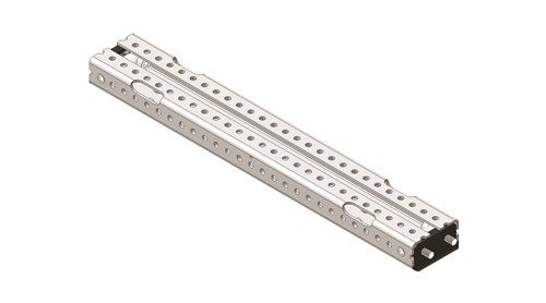 ELSTEEL CROSS BAR GREY RAL7032, COMPLETE 1600mm 10420 CBS10420