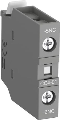 ABB CC4-01 LAGGING AUXILIARY CONTACT BLOCK CC401
