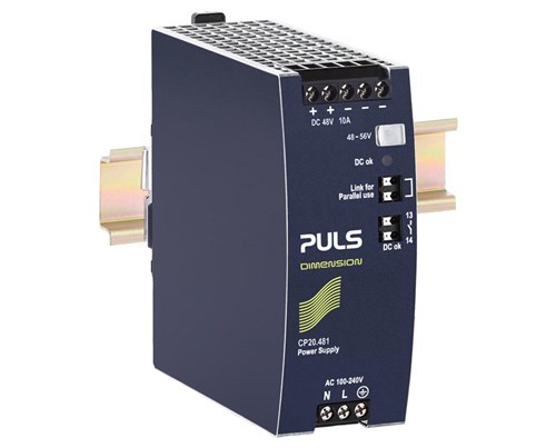 PULS DIN RAIL POWER SUPPLY 1 PHASE 48V DC CP20.481