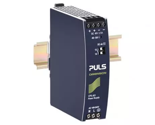 PULS FINGERSAFE DC POWER SUPPLY 2.5A IN100-240VAC/OUT48-54VDC CP5.481-IEC