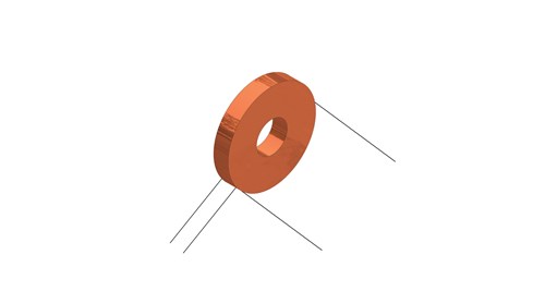 ELSTEEL COPPER SPACER 30mm 4 PIECES CS21350