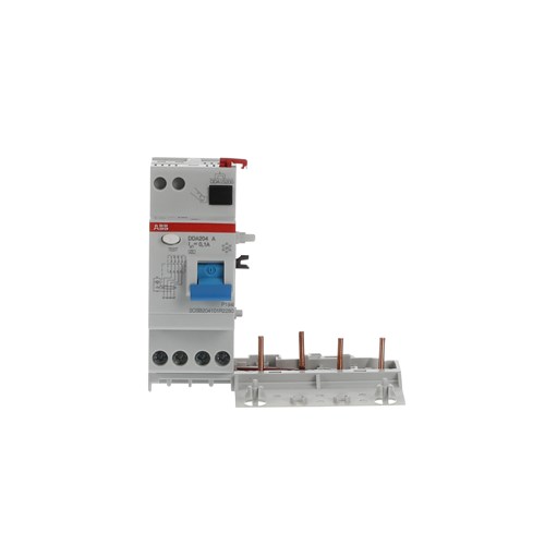 ABB RCD BLOCK 4P TYPE A 25A 100mA DDA204A25/0.1