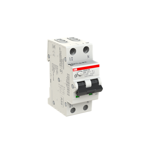 ABB RCBO 10KA 1P+N 20A C CURVE TYPE A 300mA DS201MC20A300