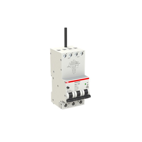 ABB RCBO, 10kA 3P+N 25A C-CURVE 30mA DSE203NMC25A30