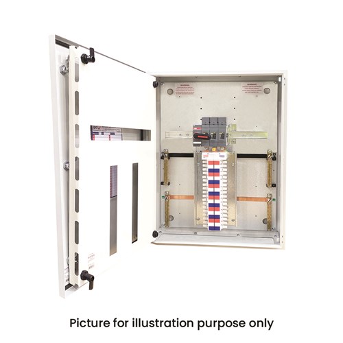IPD E65L24T250X DB 24P IP65 GREY OT250 LBS + B.AUX. RAIL