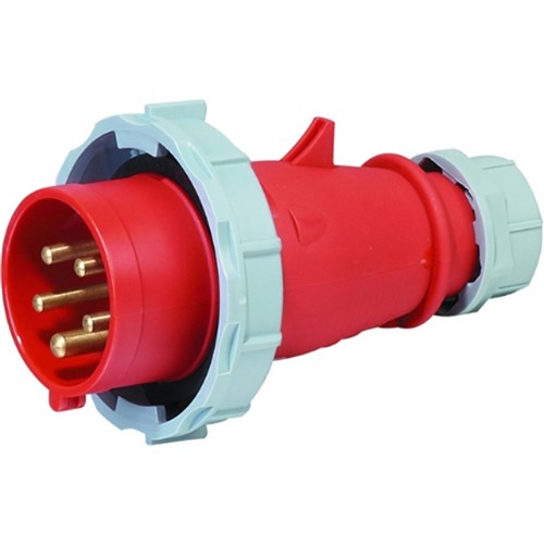 IPD EU67P532 IEC309 STRAIGHT PLUG 5 PIN 32A 400V, IP67