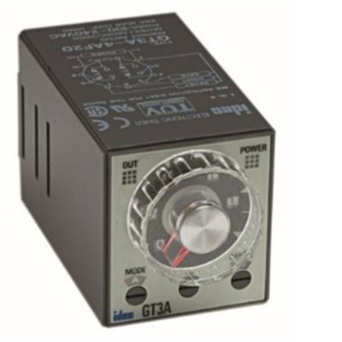 IDEC PLUG-IN TIMER 8 PIN 12VDC SPDT GT3A-2D12