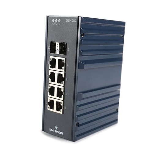 EMERSON INDUSTRIAL 10-PORT SWITCH INDUSTRIAL 10-PORT SWITCH IC086GLM082
