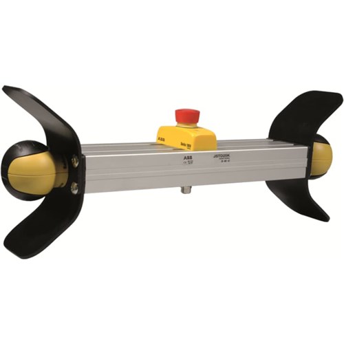 ABB JSTD25K TWO-HAND DEVICE WITH TWO JSTD1-B SAFEBALLS & 1 EMERGENCY STOP BUTTON SMILE 10 EK