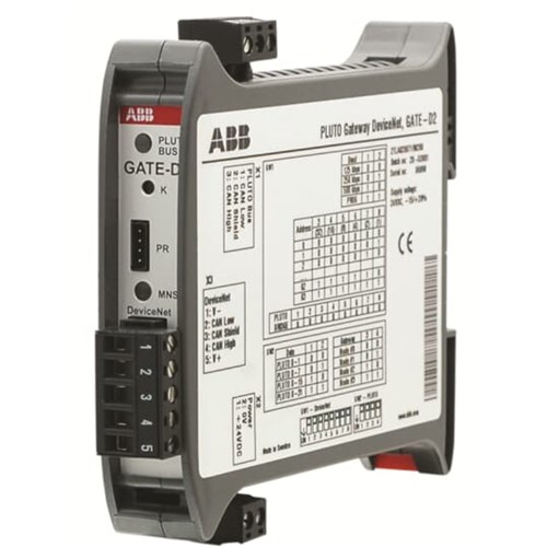 ABB PLUTO.GD2 GATEWAY FOR 2 COMMUNICATION BETWEEN PLUTO BUS & DEVICENET