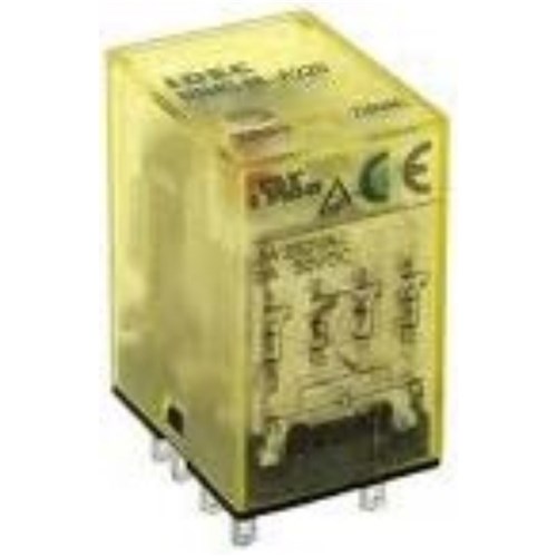IDEC RELAY, 4 POLE 12V DC WITH INDICATOR RN4S-NL-D12