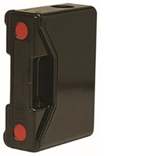 IPD RS100H LV FUSE FITTING 100A RS BLACK FRONT CONNECTED USE TCP FUSE
