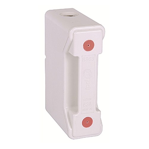 IPD LV FUSE FITTING 32A RS WHITE  2STUD BACK CONNECTED USE RS32CLINK, 402180 RS32PWH