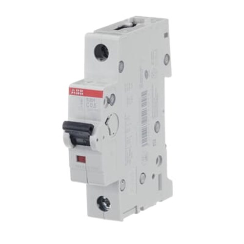 ABB MCB 1P 0.5A 6kA   S201C0.5