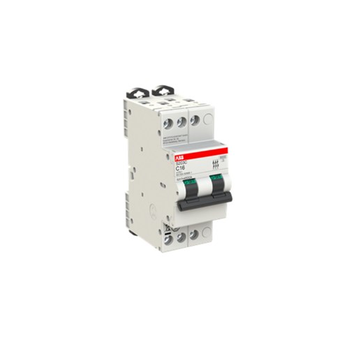 ABB MCB, 10kA 3 POLE 6A C-CURVE 415V AC S203C-C6