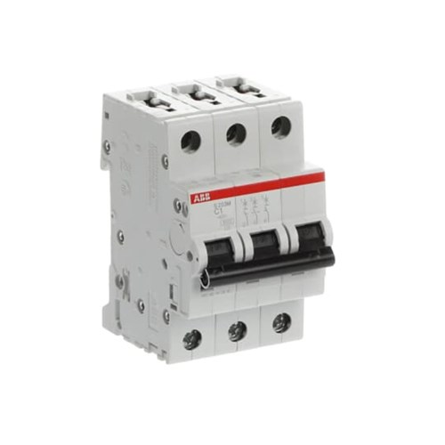 ABB S203MC1 MCB 10kA 3P 1A 400VAC C CURVE INDUSTRIAL