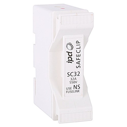 IPD SC20HWH FUSE FITTING 20A SAFECLIP FRONT WIRE, WHITE USE SC20/32LINK