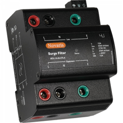 NOVARIS DIN MOUNT SURGE FILTER FOR CIRCUITS UP TO 32A SFD11050275A