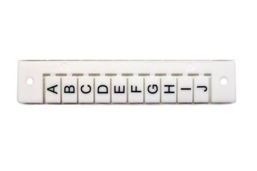 IDEC 10 VERTICAL MARKING PLATES 1-10 RELAY SV9Z-PW10-V1-10