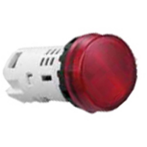 IDEC YW1P-1BUQ4A PILOT LIGHT WITH LED AMBER 24VAC/DC FLUSH 22MM UNIBODY