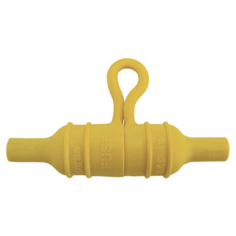 IPD AFB INLINE FUSE HOLDER 3AG 30A 32VAC YELLOW WATERRPROOF RUBBER