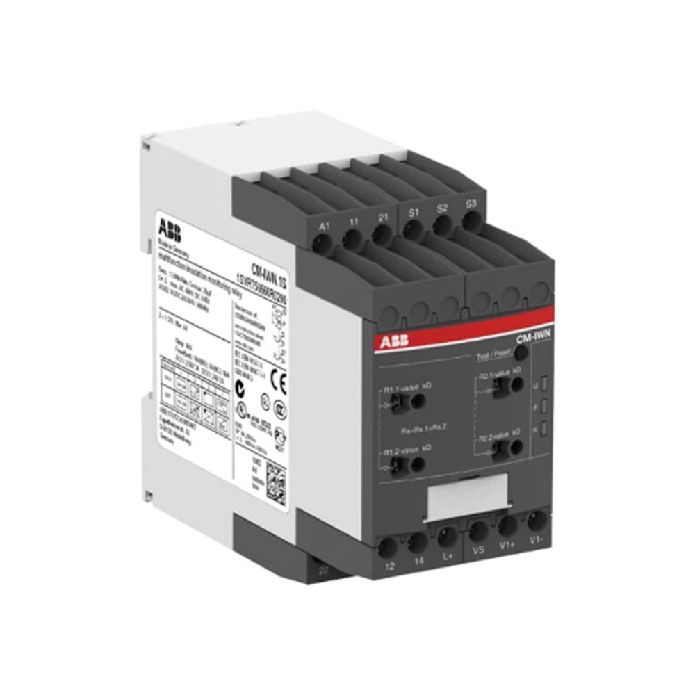 ABB INSULATION MONITORING RELAY 24240V AC/DC CMIWN.1S Electrical