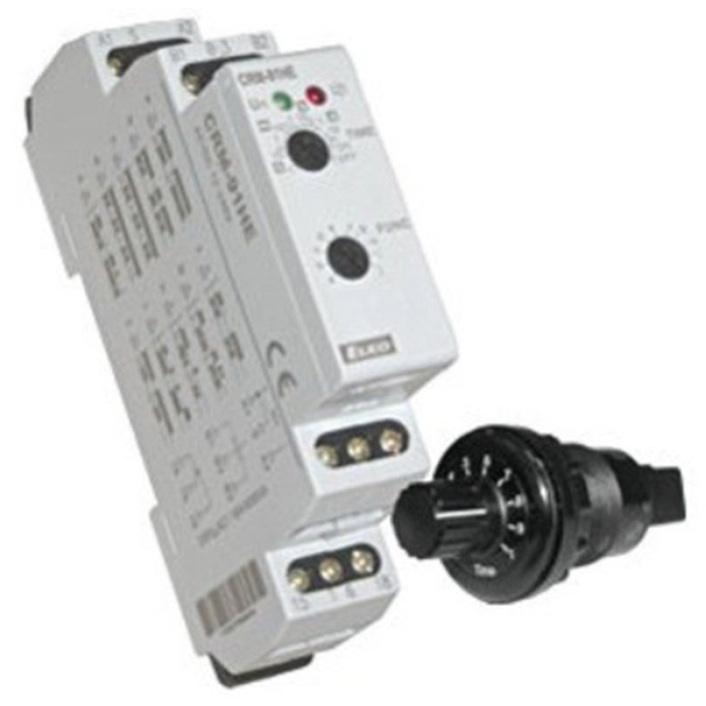 ELKO MULTIFUNCTION TIME RELAY POTENTIOMETER 1C/O 16A CRM91HE