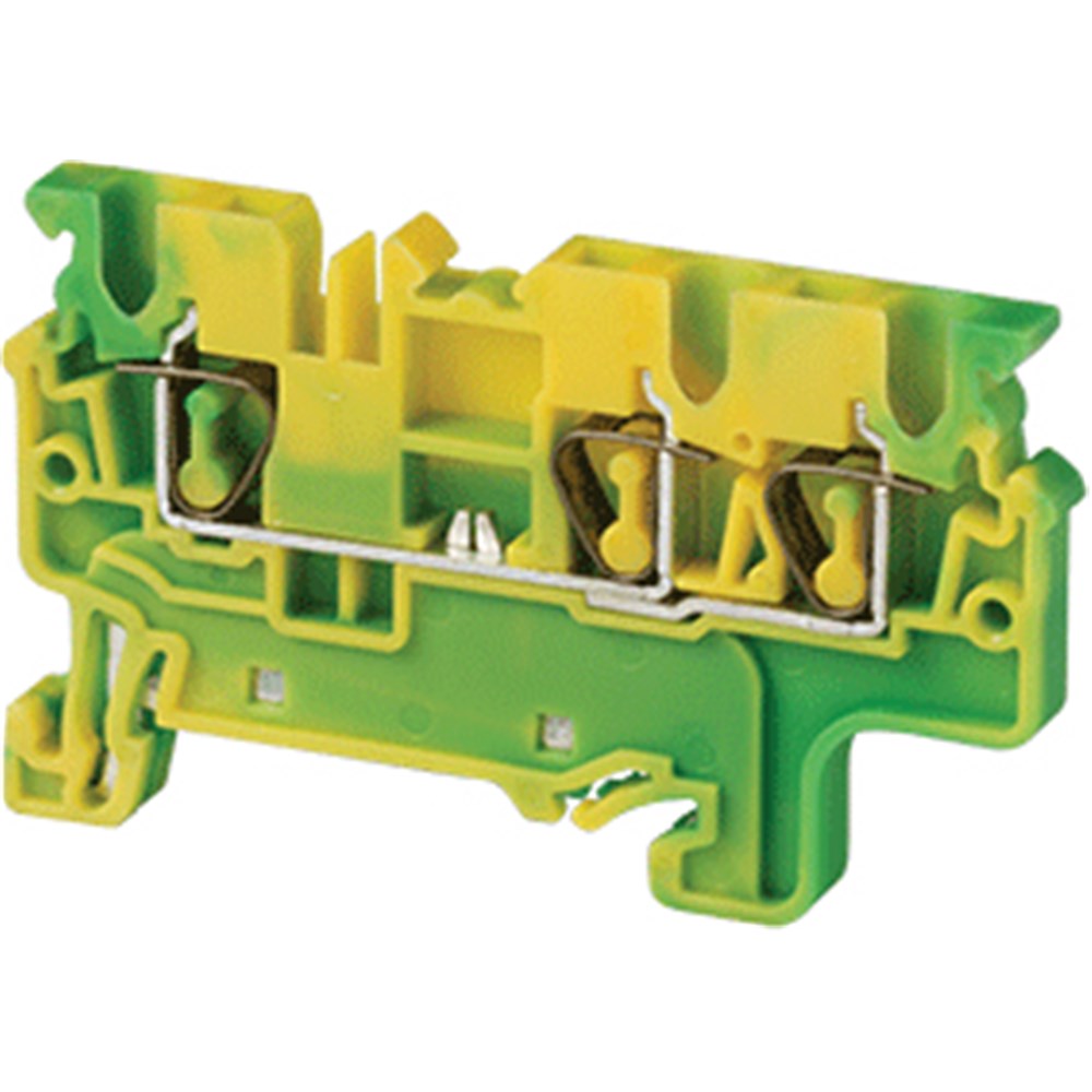 CONNECTWELL CXG2.5 EARTH TERMINAL BLOCK SPRING CLAMP 0.22.5mm²