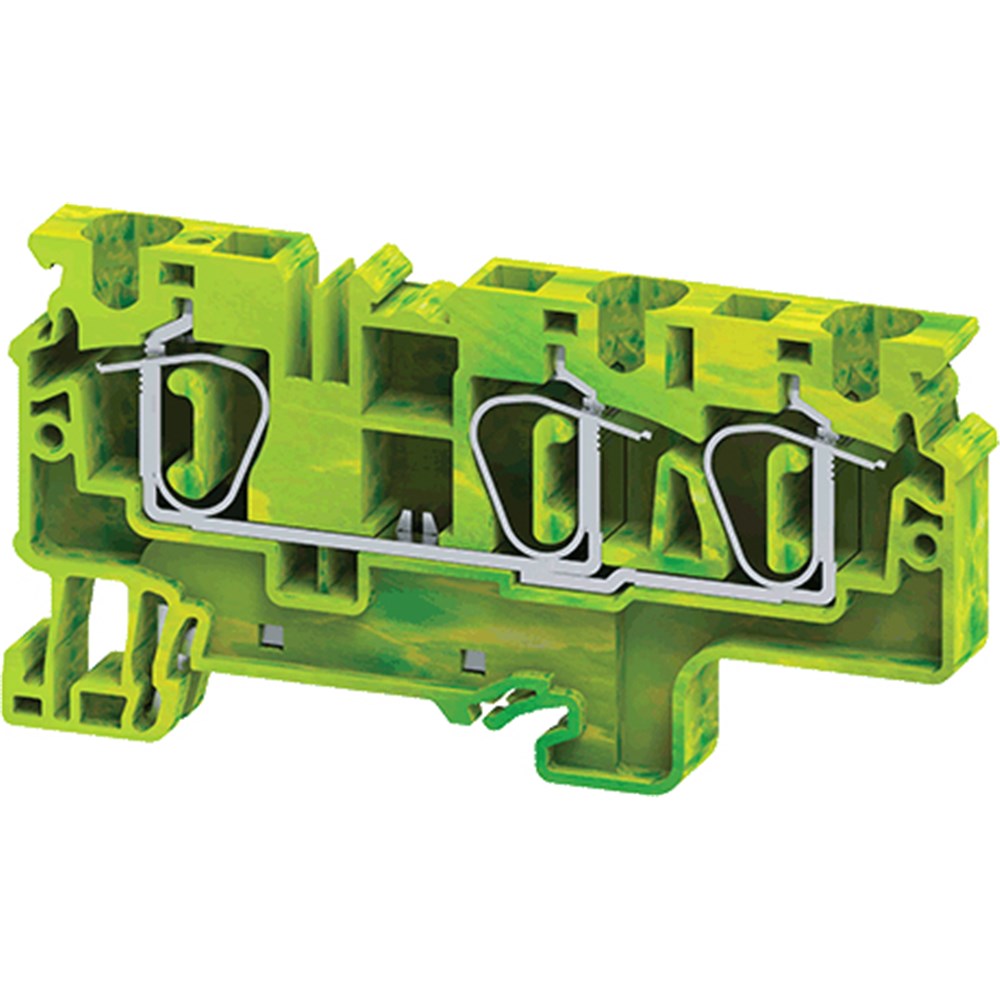 CXG6 CONNECTWELL CXG6 EARTH TERMINAL BLOCK SPRING CLAMP 0.26MMSQ