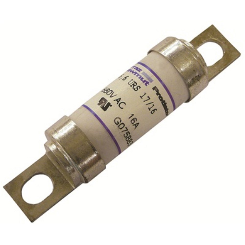 R075892 FUSE LINK 63A 690V OFFSET TAG FOR SEMI CONDUCTOR PROTECTION WITHOUT TRIP INDICATOR