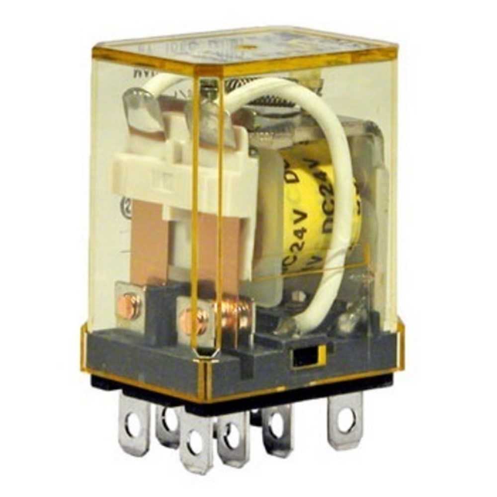 RH2BULAC24 IDEC RH2BULAC24 RELAY DPDT 24VAC 10A