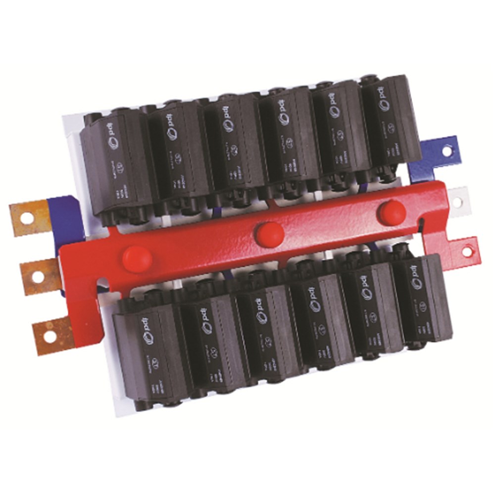 IPD UNIVERSAL FEED SERVICE CHASSIS, 24 POLE 350A S724U35 Chassis Systems