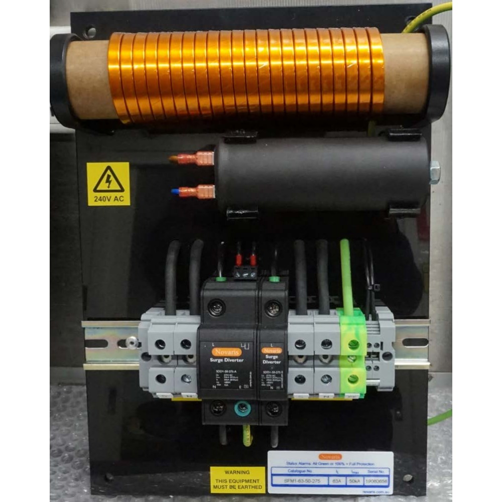 NOVARIS SURGE FILTER 1P+N+PE 50kA SFM16350275 Lightning & Surge