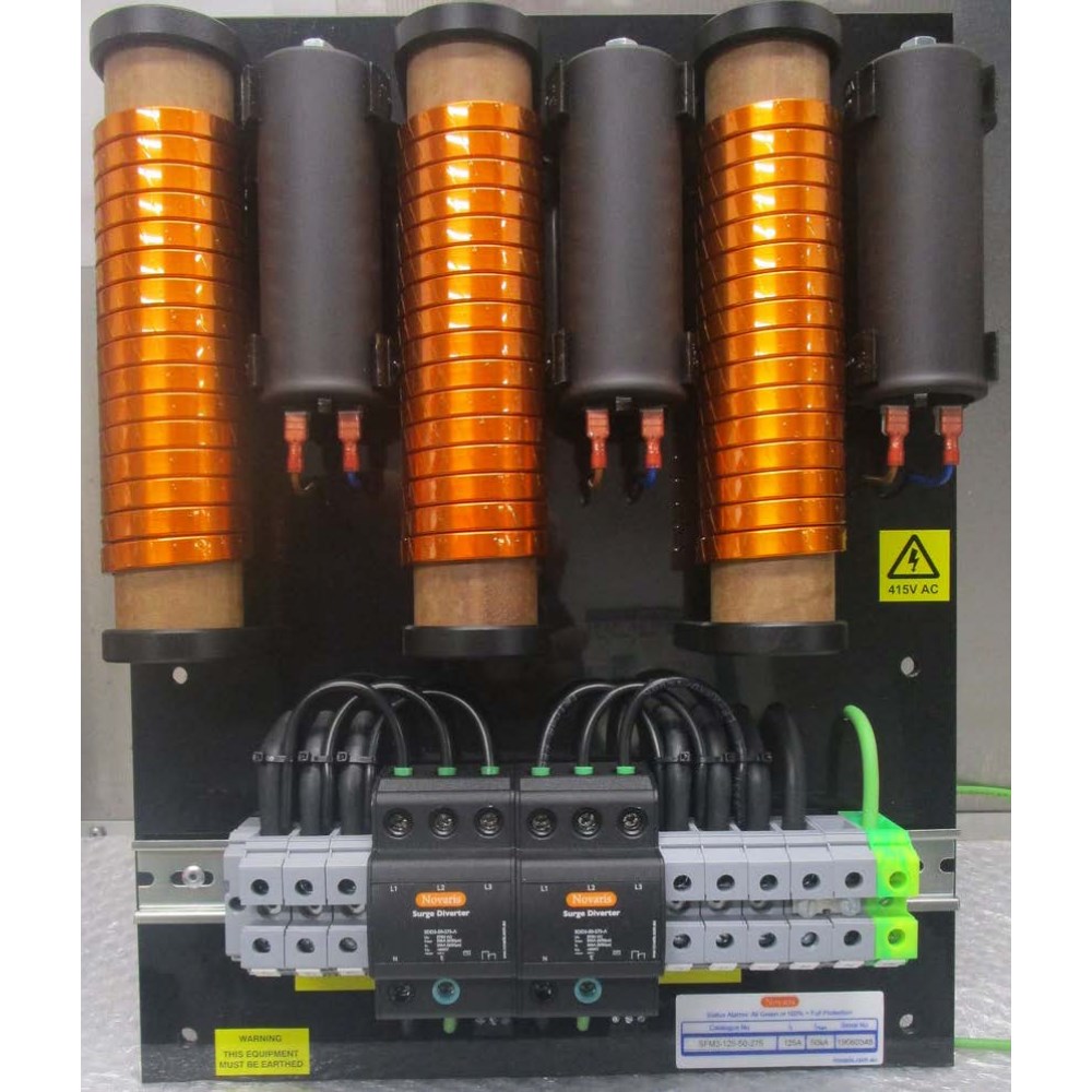 NOVARIS SURGE FILTER 3P+N+PE 50kA SFM312550275 Lightning & Surge